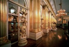 The Heraldic Hall in the Winter Palace 1839. Artist: Vasily Stasov