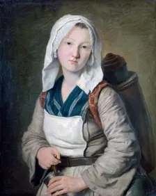 The Herb Tea Vendor c1725-1778 Artist: Francois Duparc