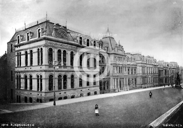 'The Heriot-Watt College, Edinburgh', 1909. Creators: Fradelle & Young, John Horsburgh.