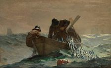The Herring Net, 1885. Creator: Winslow Homer