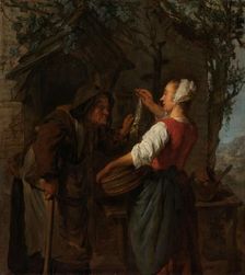 The Herring-Seller, c.1661-c.1662. Creator: Gabriel Metsu