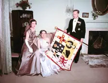 The High Commissioner for Australia and his family, 1953. Creator: Arthur Charles Kirby Ware