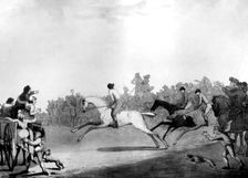 The High Mettled Racer 1789.Artist: Thomas Rowlandson