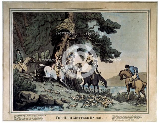 'The High Mettled Racer', 1789. Artist: Thomas Rowlandson