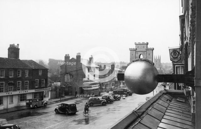 The High Street, Marlborough, Wiltshire, c1955. Creator: Arthur Charles Kirby Ware.