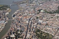 The High Street Heritage Action Zone and town centre, Great Yarmouth, Norfolk, 2020. Creator: Damian Grady