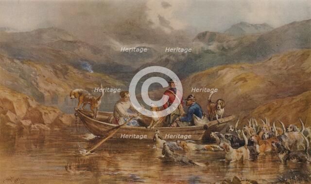 'The Highland Ferry', 1857, (1938). Artist: John Frederick Tayler.