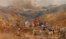 The Highland Ferry 1857, (1938). Artist: John Frederick Tayler