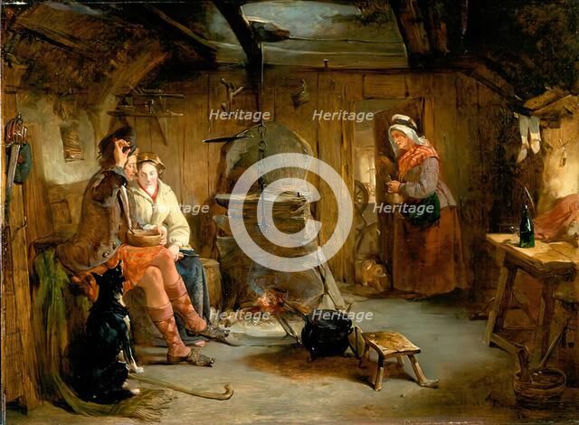 The Highland Home, 1845. Creator: John Phillip.