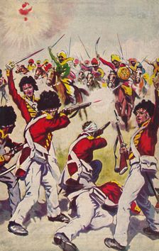 The Highland Light Infantry. The Charge of the Mahratta Cavalry at Assaye 1803, (1939)