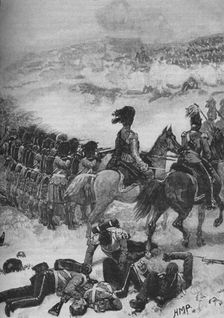 The Highlanders at the Alma c1890. Artist: Henry Marriott Paget