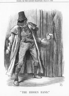 "The Hidden Hand", 1883. Creator: Joseph Swain