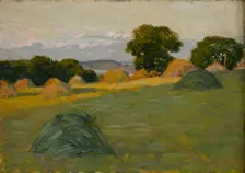 The Hill Field, 1908-1910. Creator: Arthur Wesley Dow