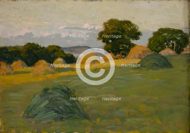 The Hill Field, 1908-1910. Creator: Arthur Wesley Dow.