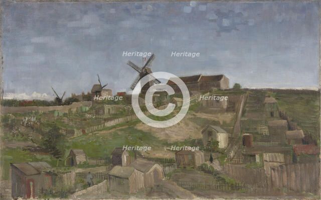 The Hill of Montmartre, 1886.