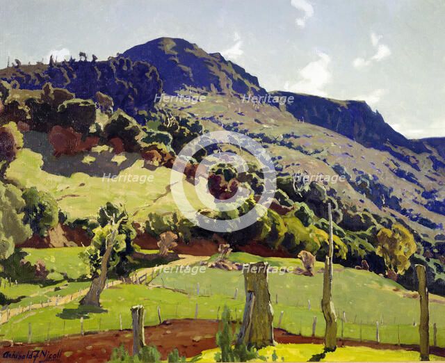 The hilltop, c1943. Creator: Archibald Frank Nicoll.