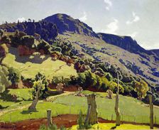 The hilltop, c1943. Creator: Archibald Frank Nicoll