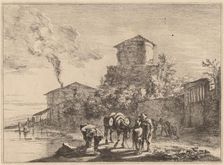 The Hinny Drover, via Appia. Creator: Jan Dirksz Both