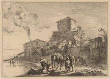 The Hinny Drover, via Appia. Creator: Jan Dirksz Both