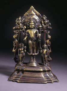 The Hindu God Vishnu, 11th-12th century. Creator: Unknown