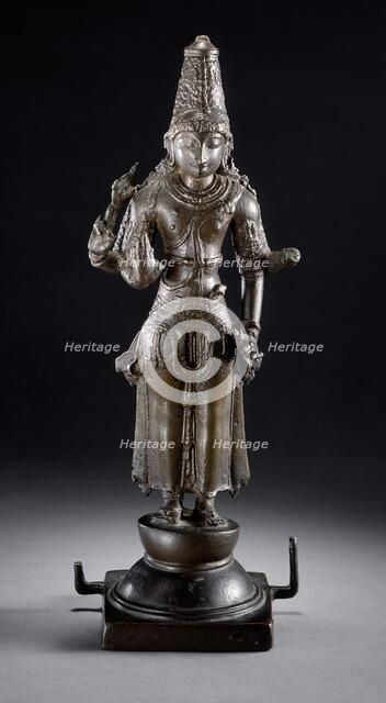 The Hindu God Vishnu, 11th century. Creator: Unknown.