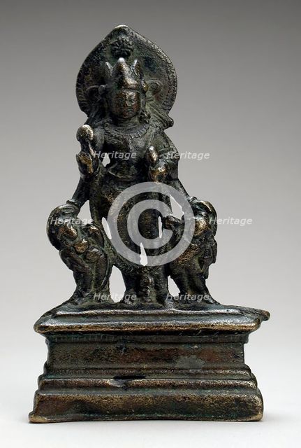 The Hindu God Vishnu, 9th century or 10th century. Creator: Unknown.