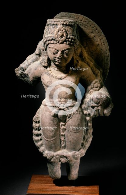 The Hindu God Vishnu, c.7th-8th century. Creator: Unknown.