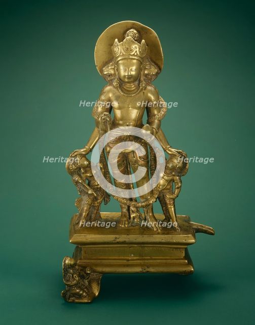 The Hindu God Vishnu, c.850. Creator: Unknown.