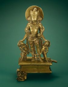 The Hindu God Vishnu, c.850. Creator: Unknown