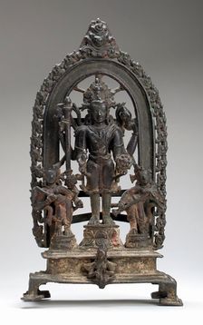 The Hindu God Vishnu, c.1150. Creator: Unknown