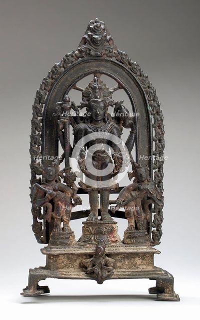 The Hindu God Vishnu, c.1150. Creator: Unknown.