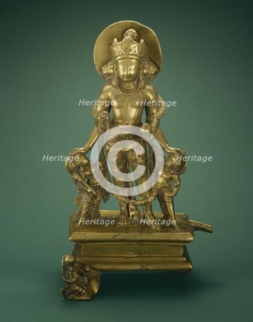 The Hindu God Vishnu, c.850. Creator: Unknown.