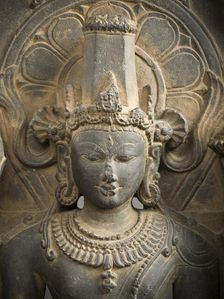 The Hindu God Vishnu in his Emanation as Narayana (image 11 of 12), c.1000. Creator: Unknown