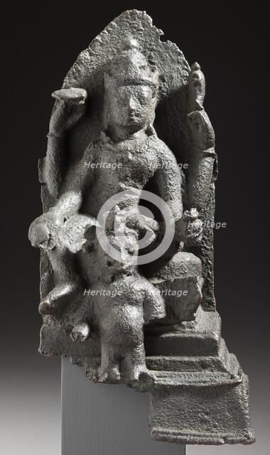 The Hindu God Vishnu on His Mount Garuda (image 1 of 2), between c.800 and c.850. Creator: Unknown.