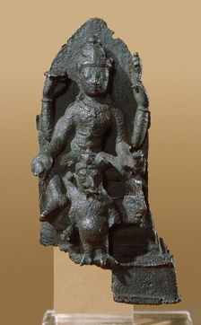 The Hindu God Vishnu on His Mount Garuda (image 2 of 2), between c.800 and c.850. Creator: Unknown