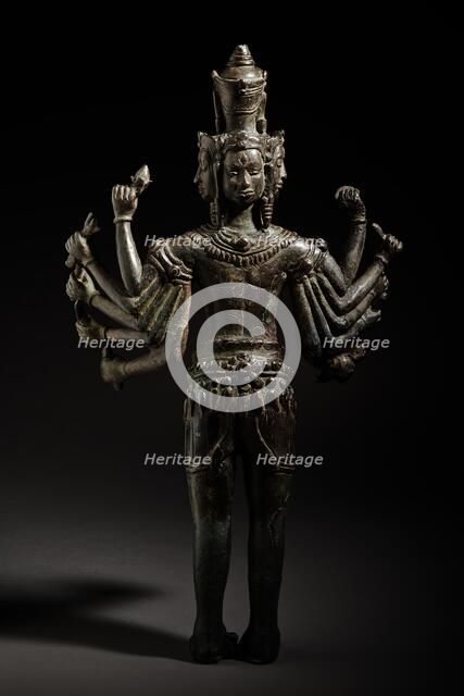 The Hindu God Shiva (image 1 of 6), 12th century. Creator: Unknown.