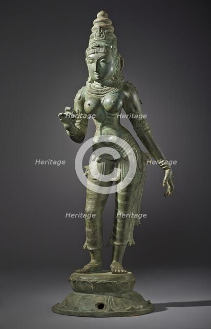 The Hindu Goddess Bhudevi, 13th century. Creator: Unknown.