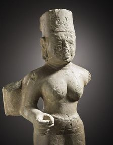 The Hindu Goddess Durga (image 2 of 2), 7th-8th century. Creator: Unknown