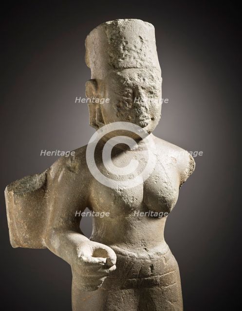 The Hindu Goddess Durga (image 2 of 2), 7th-8th century. Creator: Unknown.