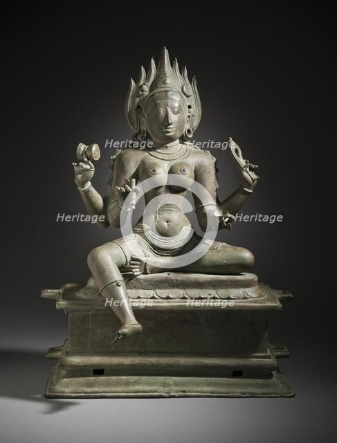 The Hindu Goddess Kali, 11th century. Creator: Unknown.