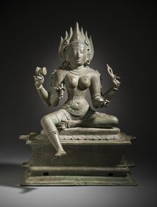The Hindu Goddess Kali, 11th century. Creator: Unknown