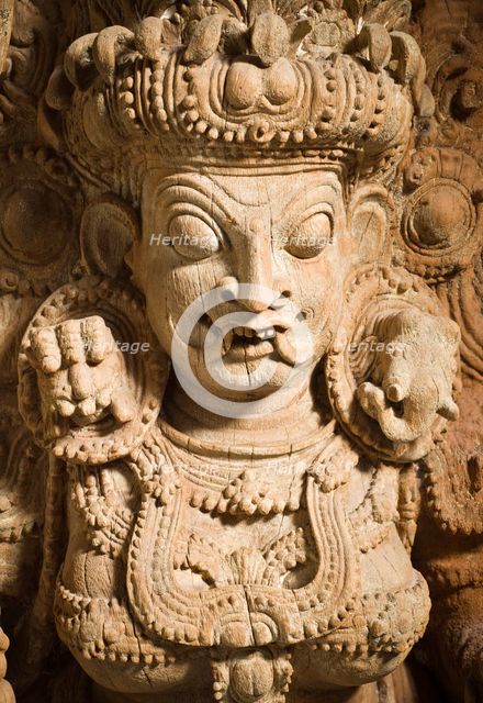 The Hindu Goddess Kali, c.17th century. Creator: Unknown.