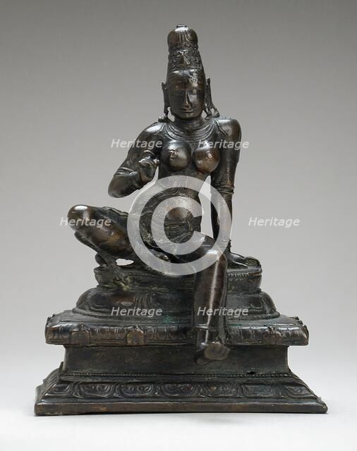 The Hindu Goddess Parvati, 11th century. Creator: Unknown.