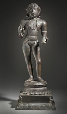 The Hindu Saint Manikkavacakar, early 12th century Creator: Unknown