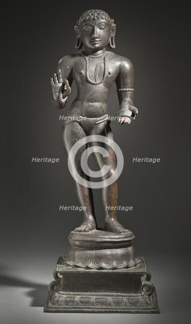 The Hindu Saint Manikkavacakar, early 12th century Creator: Unknown.