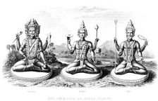 The Hindu Trinity, c1800