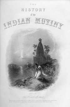 The Hindoo Mother c1860.Artist: EJ Portbury