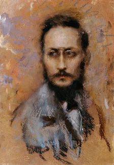 The historian Ludo Moritz Hartmann, c1900. Creator: Arturo Rietti