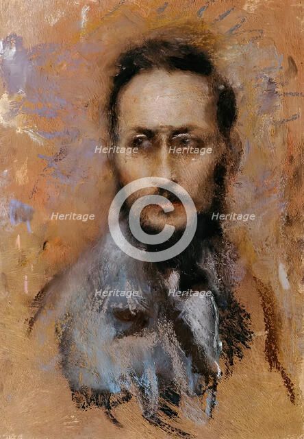 The historian Ludo Moritz Hartmann, c1900. Creator: Arturo Rietti.