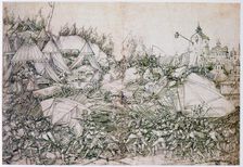 The History of Judith and Holofernes 16th century. Creator: Hans Springinlee